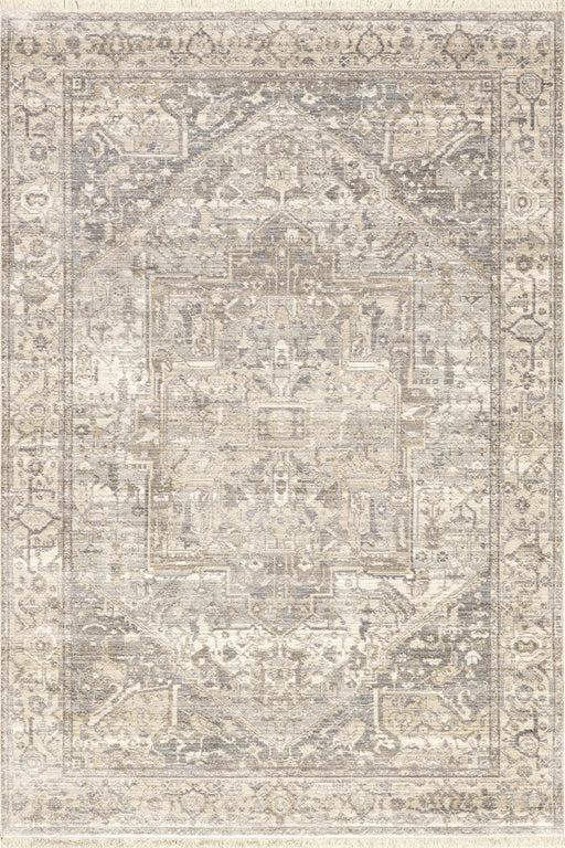 Vintage Neutral Area Rug for Home Décor