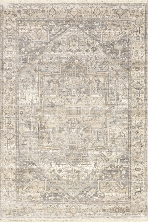 Vintage Neutral Area Rug for Home Décor