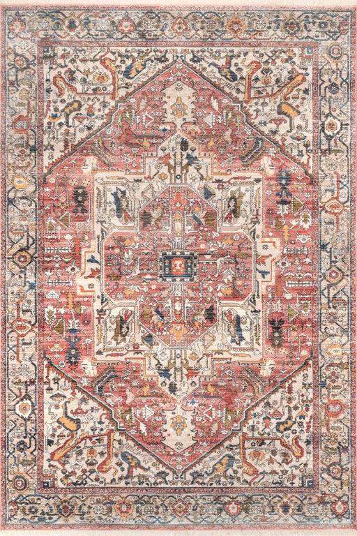 Vintage Orange Area Rug for Timeless Home Décor