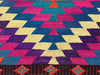 Vintage Pink Bohemian Kilim Rug 140cm x 120cm
