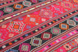 Vintage Pink Striped Kilim Rug 279cm x 171cm