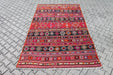 Vintage Pink Striped Kilim Rug 279cm x 171cm