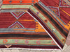 Vintage Pink Striped Kilim Rug 279cm x 171cm