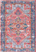 Vintage Red Area Rug 160x230 cm Durable Pet-Friendly Design