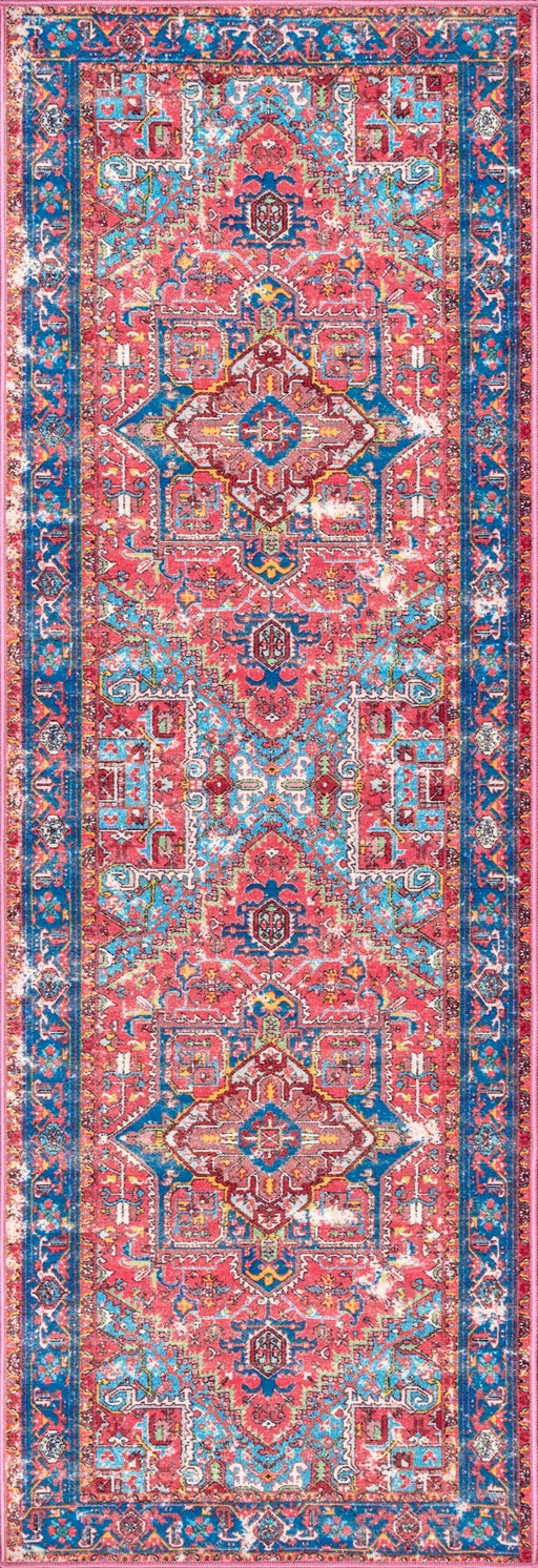 Vintage Red Area Rug for Traditional Decor