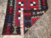 Vintage Red Kilim Rug 114cm x 78cm Handwoven Turkey