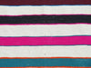 Vintage Striped Kilim Rug 244x150 cm Unique Design
