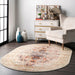 Vintage Style Medallion Area Rug in Sand 160x230 cm