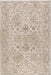Vintage Taupe Medallion Area Rug 8x10 Feet