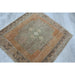 Vintage Turkish Hand-Knotted Mini Rug 38 Cm X 41 Cm
