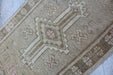 Vintage Turkish Hand-Knotted Mini Rug 46cm x 74cm