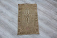 Vintage Turkish Hand-Knotted Mini Rug 46cm x 74cm