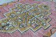 Vintage Turkish Hand-Knotted Mini Rug 49cm x 75cm #559