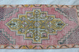 Vintage Turkish Hand-Knotted Mini Rug 49cm x 75cm #559
