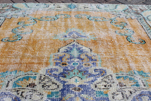 Vintage Τουρκικό χέρι-χτυπημένο χαλί 176cm x 248cm #437