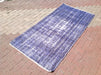 Vintage Turkish Hand Knotted Rug 211cm x 109cm