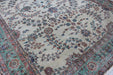 Vintage Turkish Hand-Knotted Rug 92.5x129 Inches 100% Wool