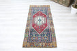 Vintage Turkish Hand Knotted Runner Rug 175x81 cm #348