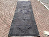 Vintage Turkish Hand Knotted Runner Rug 345cm x 123cm