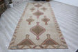 Vintage Turkish Hand Knotted Runner Rug 397cm x 161cm