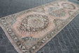 Vintage Turkish Hand Knotted Runner Rug 414cm x 140cm