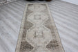 Vintage Turkish Hand-Knotted Runner Rug 94x354 cm #403