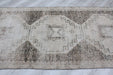 Vintage Turkish Hand-Knotted Runner Rug 94x354 cm #403