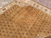 Vintage Turkish Hand Knotted Wool Rug 329x224 cm