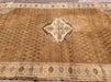 Vintage Turkish Hand Knotted Wool Rug 329x224 cm