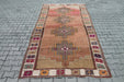 Vintage Turkish Kars Hand Knotted Wool Rug 343cm x 170cm