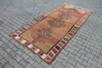 Vintage Turkish Kars Hand Knotted Wool Rug 343cm x 170cm