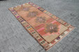 Vintage Turkish Kars Hand Knotted Wool Rug 343cm x 170cm