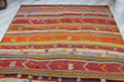 Vintage Turkish Kilim Area Rug 175Cm X 241Cm #487