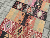 Vintage Turkish Kilim Hallway Runner 274cm x 97cm