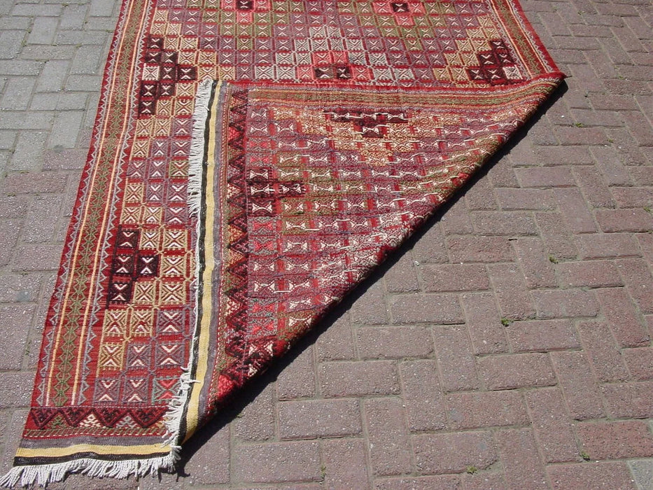 Vintage Turkish Kilim Hallway Runner 310x173 cm #377