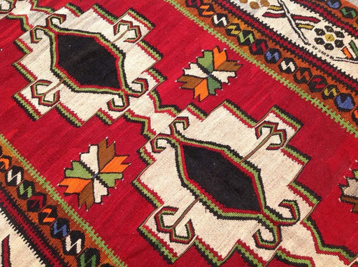 Vintage Turkish Kilim Hallway Runner 455cm x 171cm