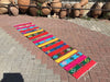 Vintage Turkish Kilim Hallway Runner Rug 220cm x 50cm