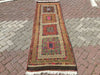 Vintage Turkish Kilim Hallway Runner Rug 256cm x 84cm