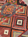Vintage Turkish Kilim Hallway Runner Rug 365cm x 98cm