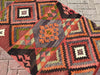 Vintage Turkish Kilim Hallway Runner Rug 365cm x 98cm