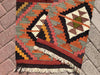 Vintage Turkish Kilim Hallway Runner Rug 365cm x 98cm
