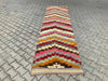 Vintage Turkish Kilim Hallway Runner Rug 378cm x 102cm