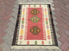 Vintage Turkish Kilim Rug 109cm x 79cm #221