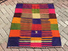Vintage Turkish Kilim Rug 119cm x 105cm #016