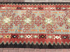 Vintage Turkish Kilim Rug 129cm x 254cm Handwoven