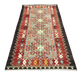 Vintage Turkish Kilim Rug 129cm x 254cm Handwoven
