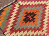Vintage Turkish Kilim Rug 137cm x 98cm 45 Years Old