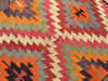 Vintage Turkish Kilim Rug 137cm x 98cm 45 Years Old