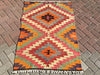 Vintage Turkish Kilim Rug 137cm x 98cm 45 Years Old