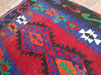 Vintage Turkish Kilim Rug 141cm x 89cm Handwoven Wool